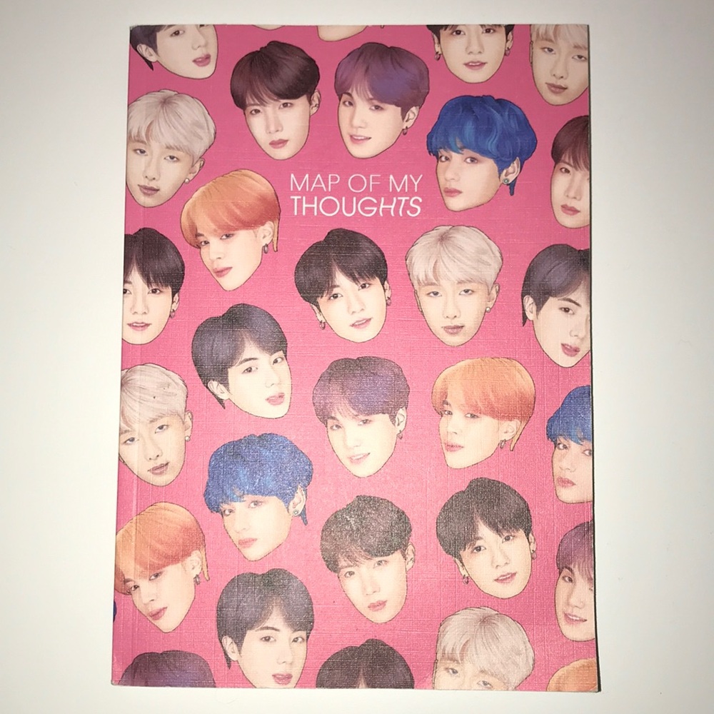 Central 23 KPop Group “Map of My Thoughts” Journal